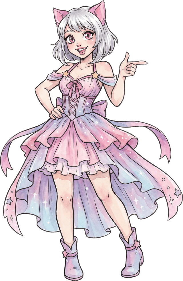 NekoMimi mascot character